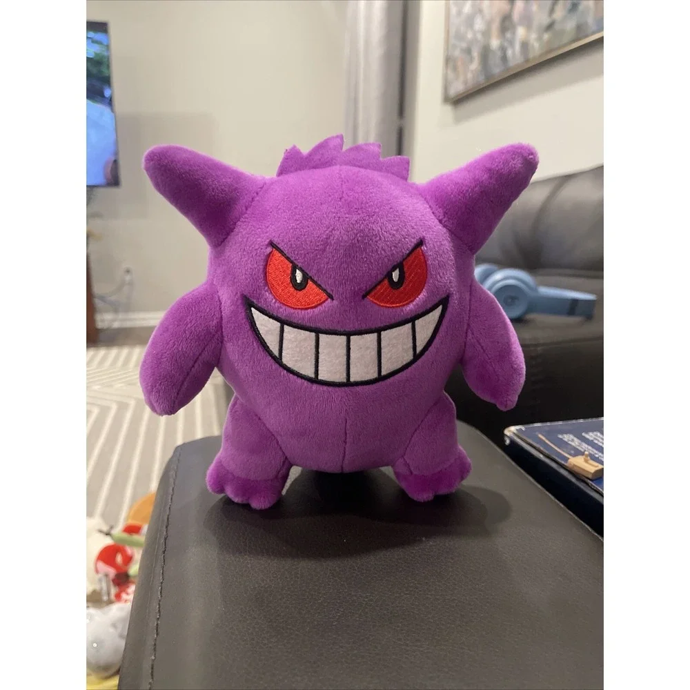 Pokemon Center 2018 Gengar Poke Plush Toy Stuffed Animal Collectible‎ 6 1/2 in